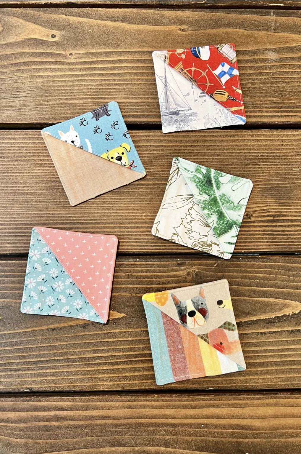Bookmarks (Surprise fabrics!) - Made to Order
