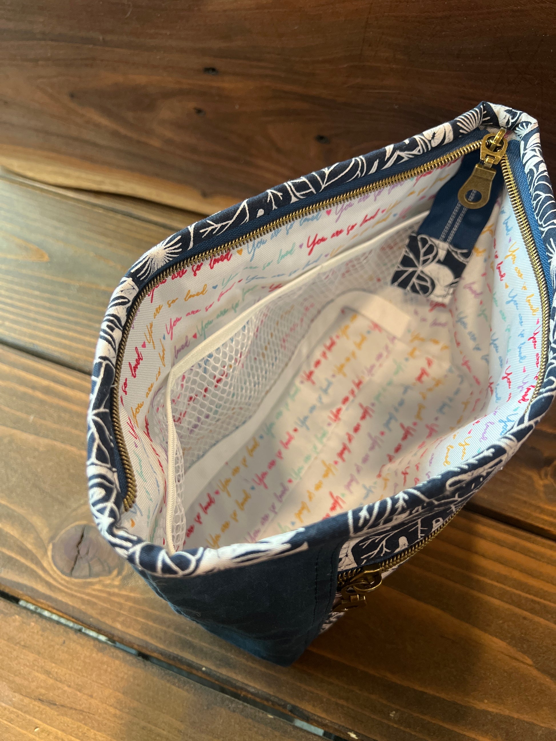 Oleander Zipper Pouch