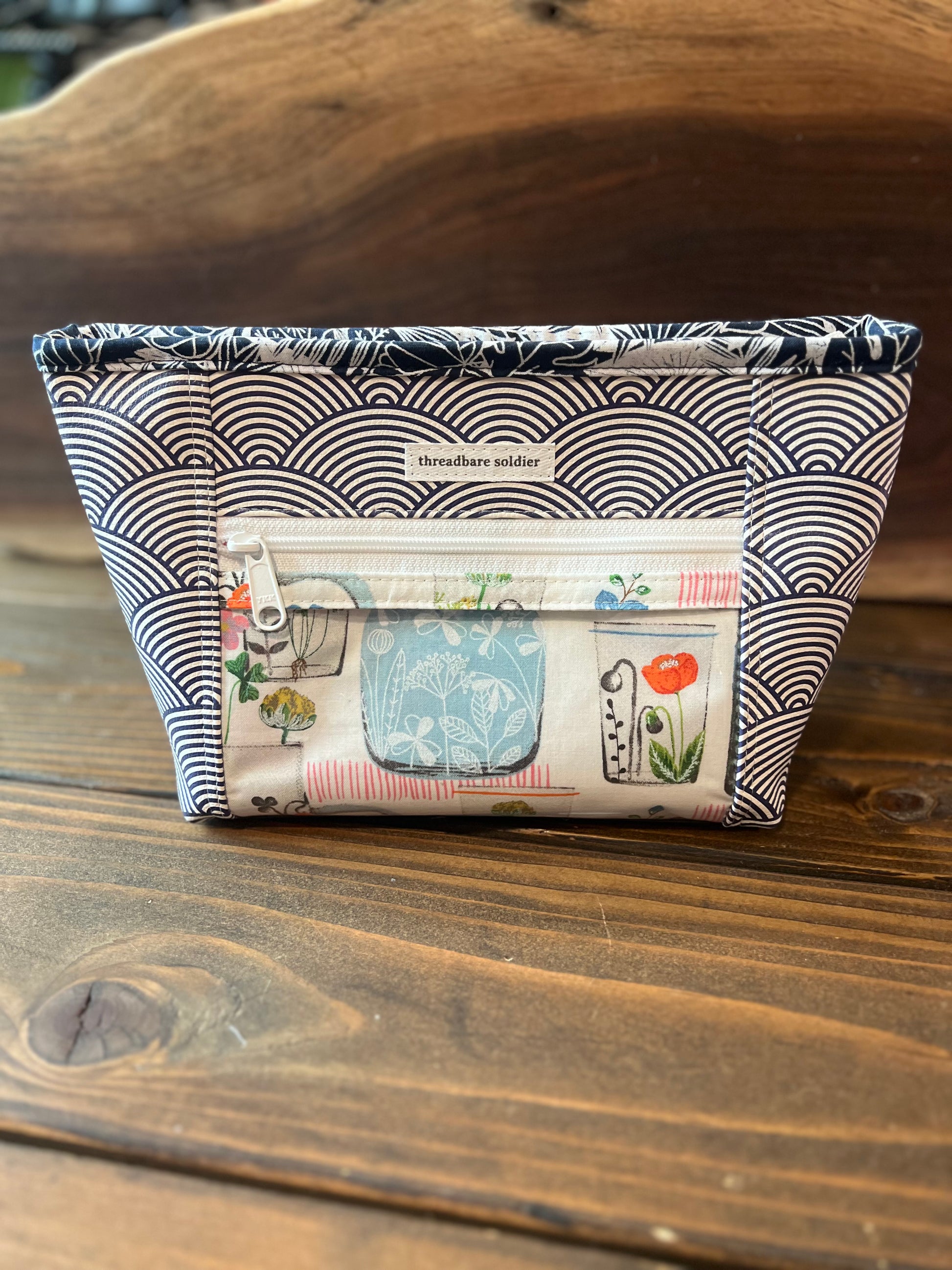 Oleander Zipper Pouch